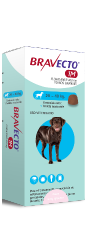 Bravecto 1 MES GDE 400 mg 20- 40 kg Comprimido Masticable para control de Pulgas y Garrapatas
